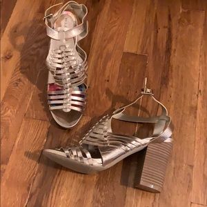 Steve Madden gold sandals